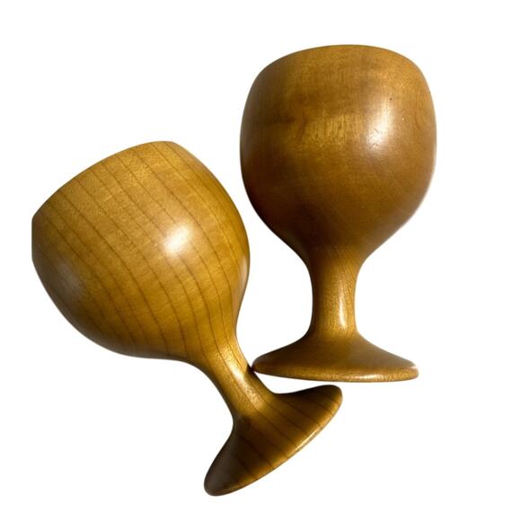 Gift Set of Two- wooden chalet - medium brown, gift set, wooden accents- myrt… - Picture 1 of 8